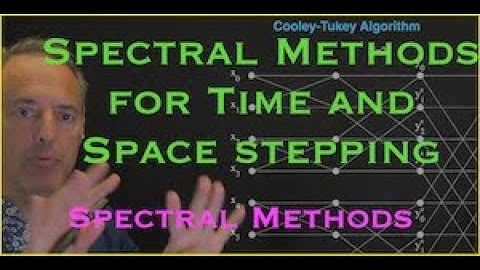 Spectral Methods for Time and Space Stepping