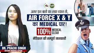 AIR FORCE XY Medical Related Important Points | Medical Details | Major Kalshi Health Care Centre