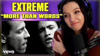 Extreme - More Than Words | FIRST TIME REACTION | (Official Music Video)