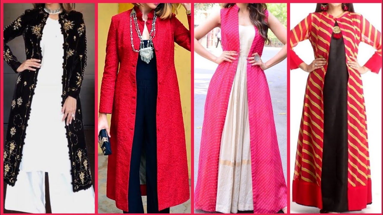 Kurti With Long Shrug Designs|Cotton 