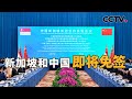 新加坡和中国即将免签，对中新双方落实升级的《自由贸易协定》议定书有何促进作用？| CCTV「新闻1+1」20231208