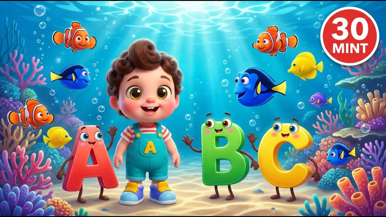 ABC Song 30 Minutes | Listen & Learn Alphabet | ABC for Kids & Kindergarten