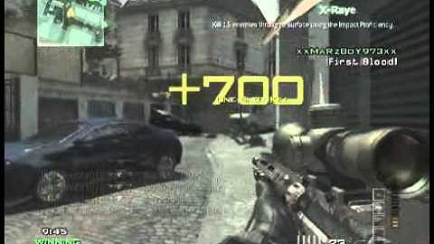 MW3 Quad Feed Quickscope