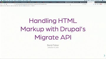 Handling HTML Markup with Drupal