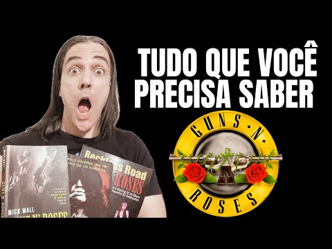 GUNS N ROSES: biografias e livros sobre a banda