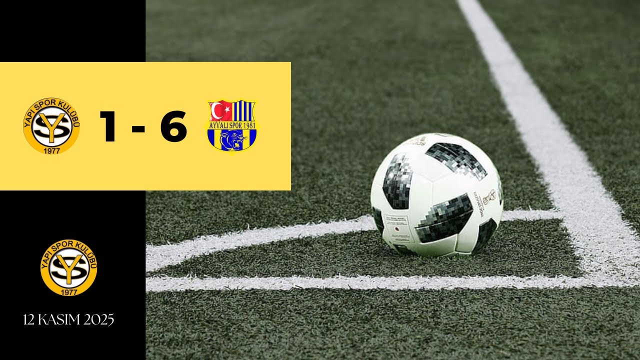 U14 Maç Görüntüleri Yapıspor 1 - 6 Ayvalıspor 12.11.25