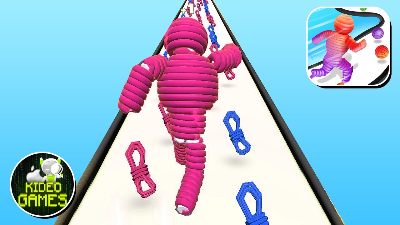 Rope Man Run - All Levels Gameplay Android,ios game Mobile Game Max Level New Update 