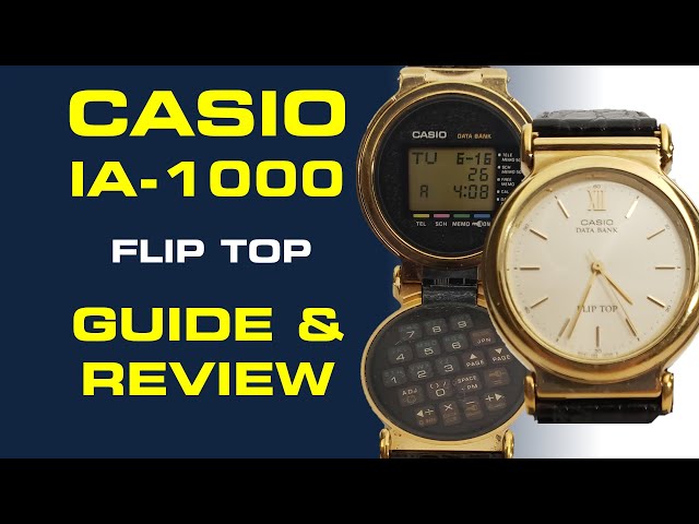 幻の時Casio databank flip top 5701