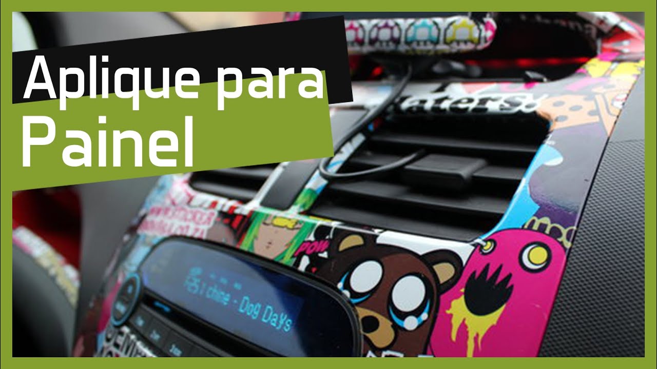 Aplique para Painel de carro - YouTube
