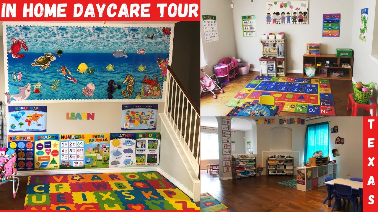 In Home Daycare Tour 2022 Small E