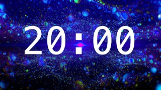 20 Minute Countdown Timer with Alarm | Abstract Spheres | Calming Music | Classroom Timers by Timer Creations 8,656 views 1 month ago 20 minutes