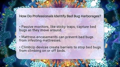 How Do Professionals Identify Bed Bug Harborages? - Insects and Invaders