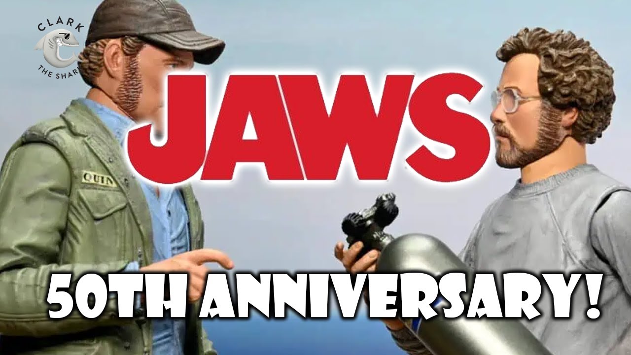NECA Announces JAWS 50th Anniversary Game and Figures