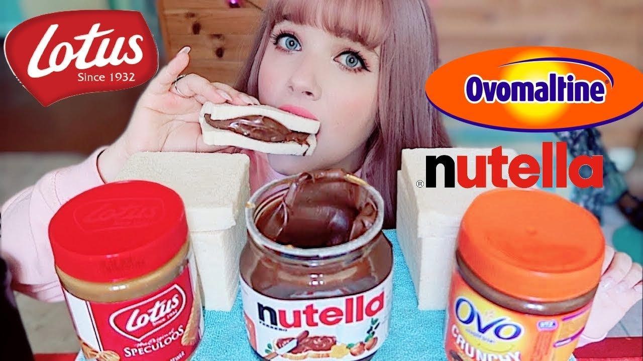 Nutella Ovomaltine Crunch Speculoos Spread Mukbang Youtube Nutella Ovomaltine Crunch Speculoos Spread Mukbang Youtube