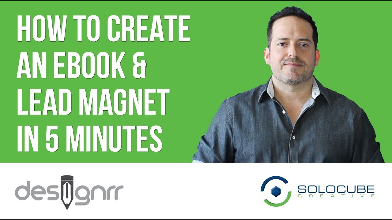 How to Create an Ebook & Lead Magnet in 5 Minutes Using Designrr - YouTube