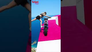 Gta V Dangerous Stunt On Mount Chiliad Episode.23 #Shorts