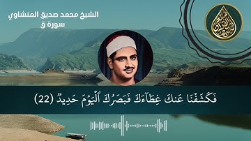 الشيخ محمد صديق المنشاوي - تلاوه لا توصف تخترق القلوب والعقول 💚