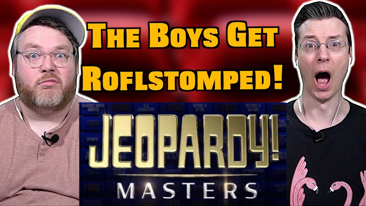 This is Way Harder Than We Remember - Jeopardy Masters 2024 Eps 1 Reaction