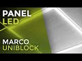 Panel LED Uniblock de Marco Luminoso