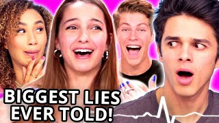 TOP LIE DETECTOR FAILS Compilation w\/ Brent Rivera, Lexi Rivera, Ben Azelart, Eva Gutowski, MORE