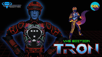 SDCC Exclusive Tron (VHS) Action Figure from Diamond Select Toys!