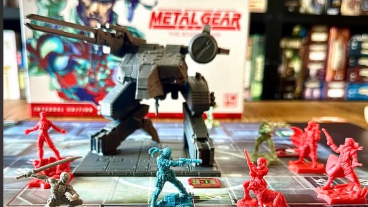 Metal Gear Solid el juego de mesa 