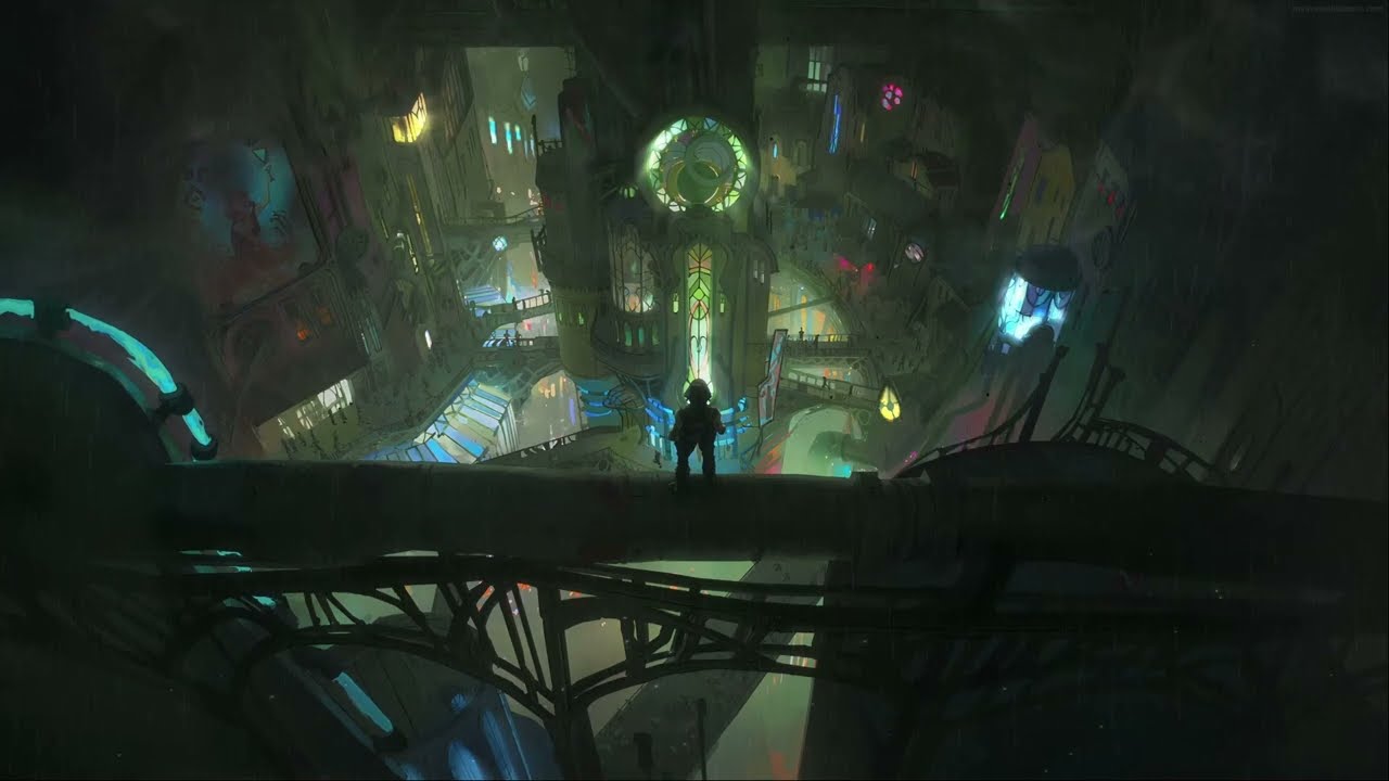 Soothing Cyberpunk Ambient - ULTRA RELAXING Chillwave Ambient Music - Music for Sleep, Study,...