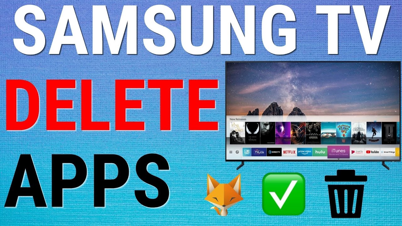 How to Uninstall Netflix on Samsung Smart TV: 6 Steps