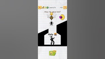 Draw 2 save stickman puzzle pt 20 #ytshorts #draw2savestickman