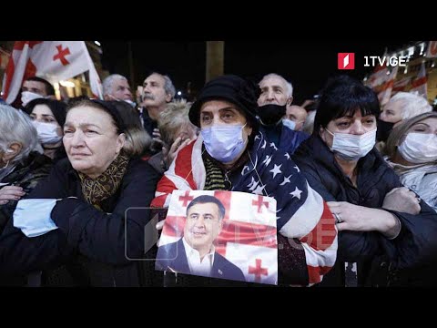 საპროტესტო აქცია თავისუფლების მოედანზე