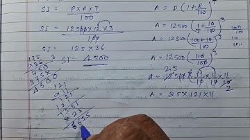 Class 8 - Exercise 8.3 - Q 3 | Fabina borrows ₹ 13500 at 12% per annum