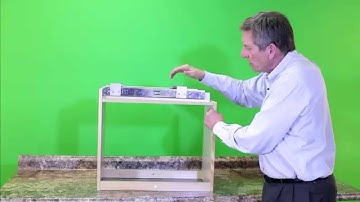 Installing the Pull Out Shelving Organizer