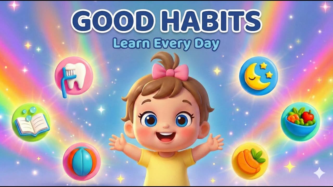 Good Habits for Kids | Learn Clean & Healthy Habits - YouTube