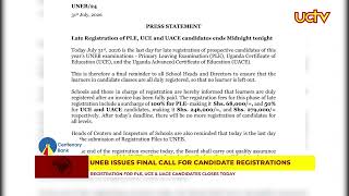 UNEB Issues Final Call for Candidate Registrations