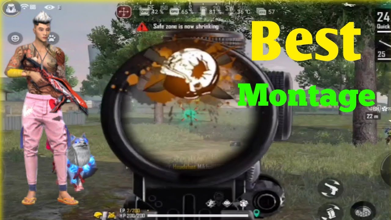 Best Killing Montage Free Fire || Garena Free Fire || Gaming Sayan