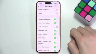 iPhone 17 Pro Max: How to Turn Off Auto Correction
