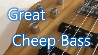 Great Cheep Bass Glarry 4-String