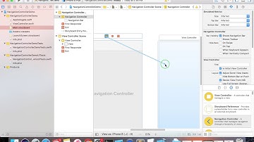 iOS Beginner: NavigationViewController using storyboard (Swift 4 + XCode 9)