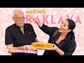 Baking Baklava with Dr.Daddy Cool! | Mona Kattan | خبزت البقلاوة مع أبي!