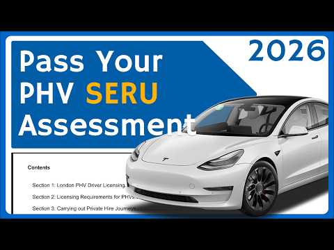 TfL PHV SERU  - 2026 Full Assessment Guide
