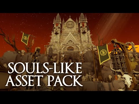 The perfect asset for making a SOULS-LIKE game | Bonus Unity vs Unreal Project Comparison