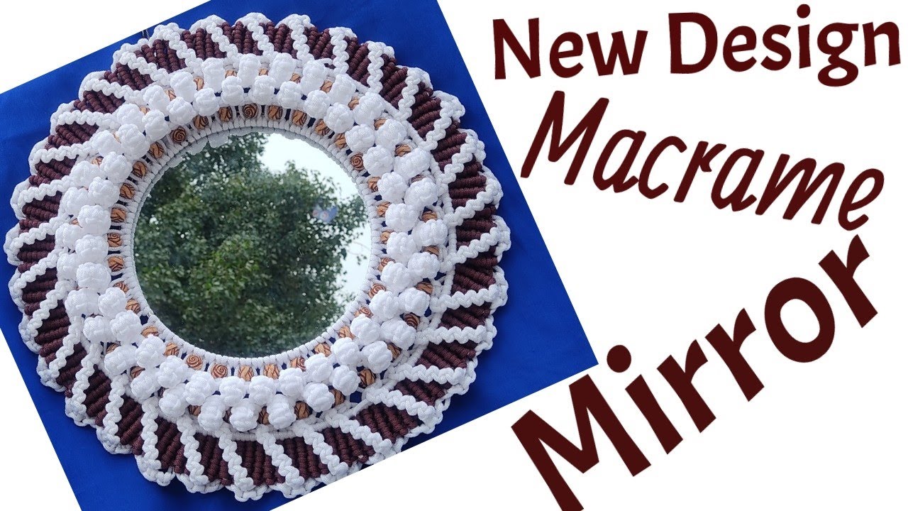Macrame Mirror 2021 (Design No. 08)
