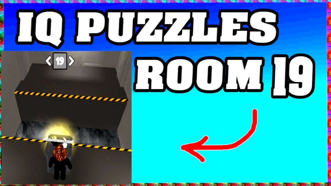 ROOM 19 IQ PUZZLES Roblox Walkthrough [Full Guide English]