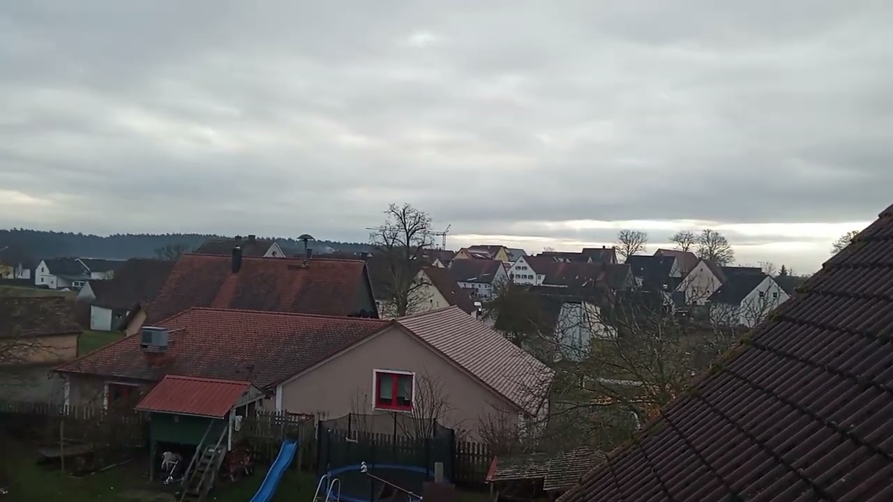 Es ist so bewölkt in kaudorf heute am Donnerstag 15. 2026 in Mittelfranken 