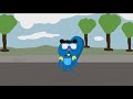 Happy Tree Friends Short animation Sam gets hit by a truck