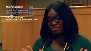 Are you considering pro bono work?