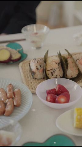 休日の朝ごはん🍳🍙【おにぎりレシピ】