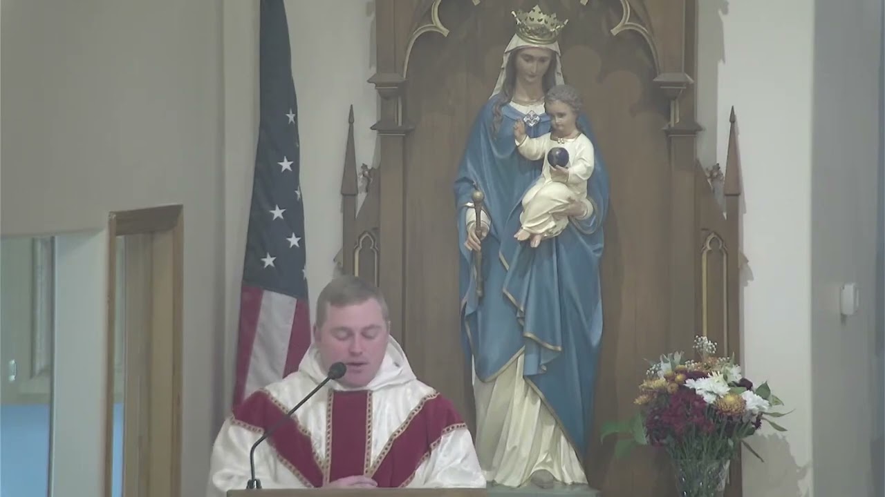 Fr. Aloysius - Sermon, Feast of Christ the King, 2025