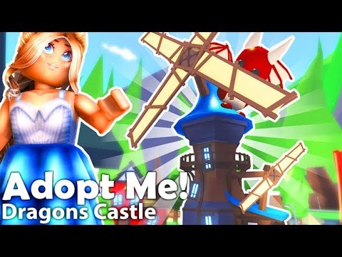 New Dragon Castle Update Roblox Adopt Me Youtube - adopt me roblox dragon house