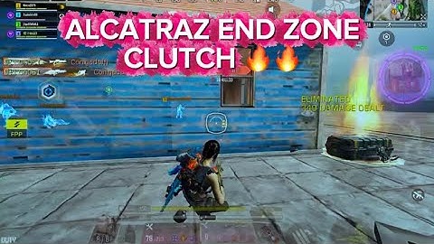 ALCATRAZ END ZONE CLUTCH 🔥 🔥 